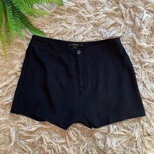 Forever 21 black high waisted shorts